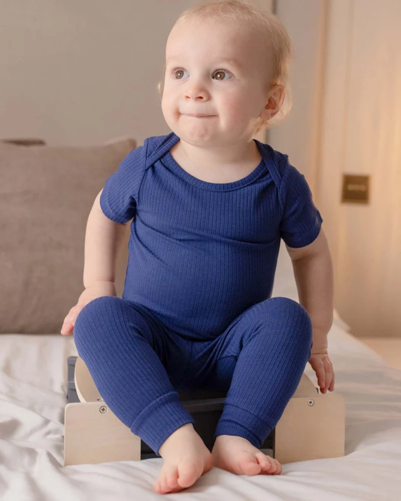 BABYGO® Gerippte Baby-Leggings