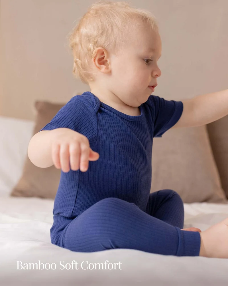 BABYGO® Gerippte Baby-Leggings