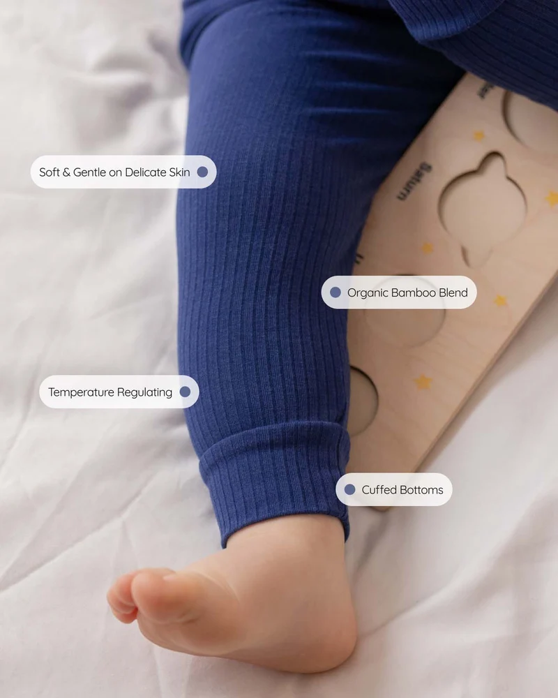 BABYGO® Gerippte Baby-Leggings