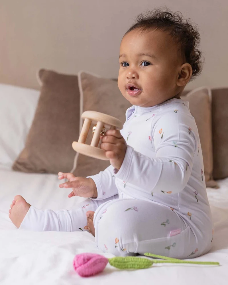 BABYGO® Tulip Zip Schlafanzug