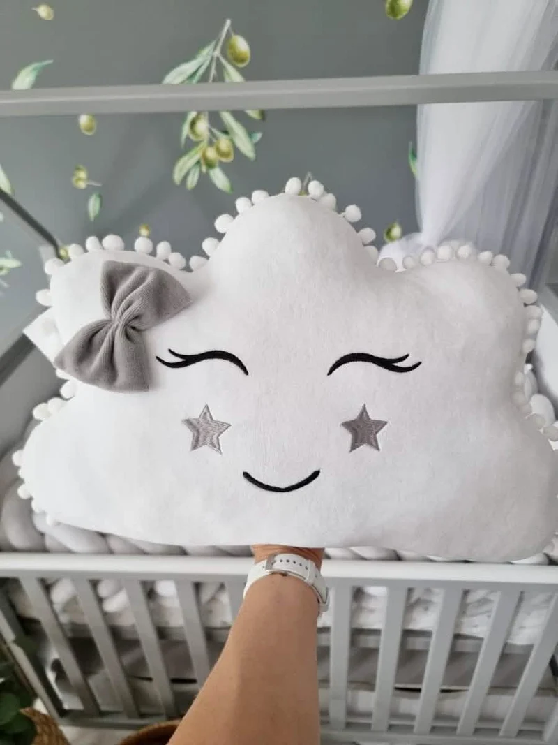 Baby Pillow Cloud with Face 50 cm