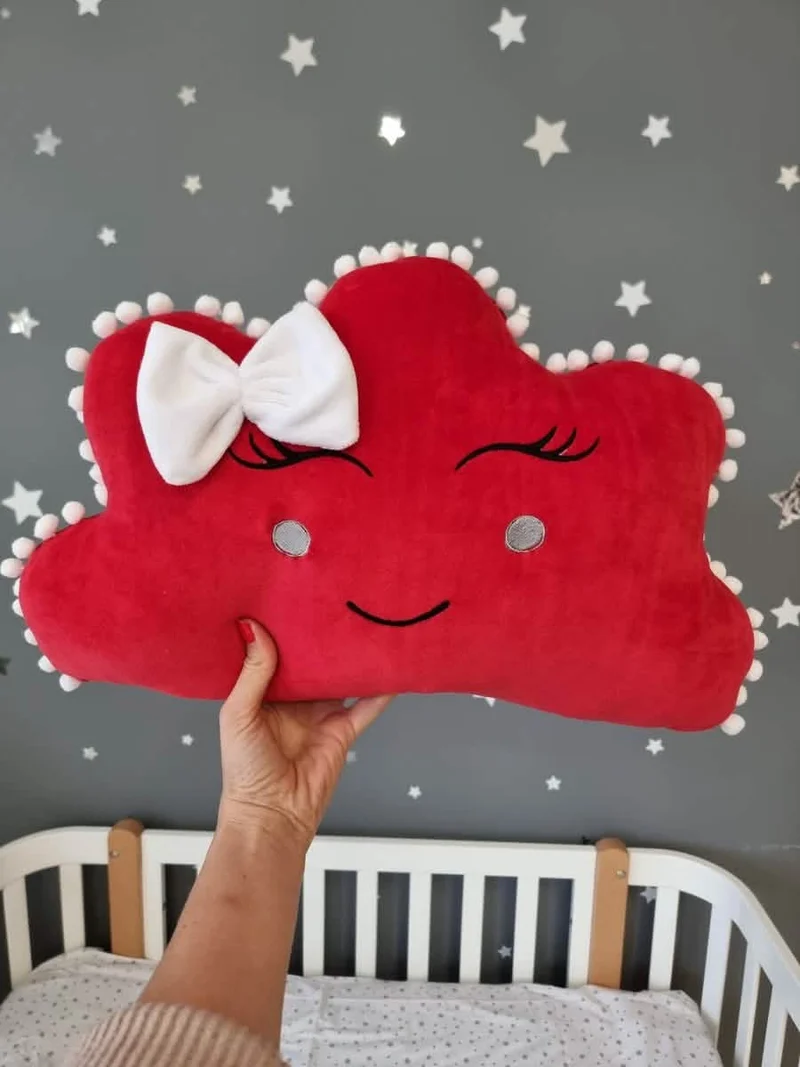 Baby Pillow Cloud with Face 50 cm