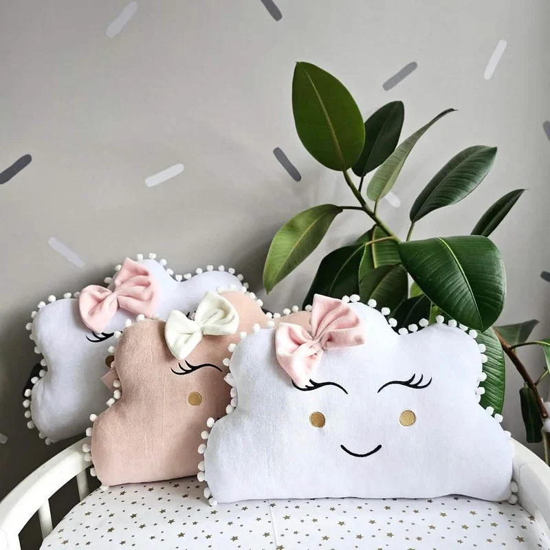 Baby Pillow Cloud with Face 50 cm