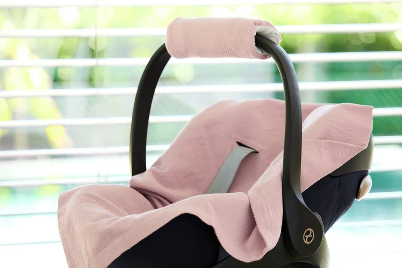 Babydecke für Babyschale Sommer aus Doppelkrepp – weich & robust