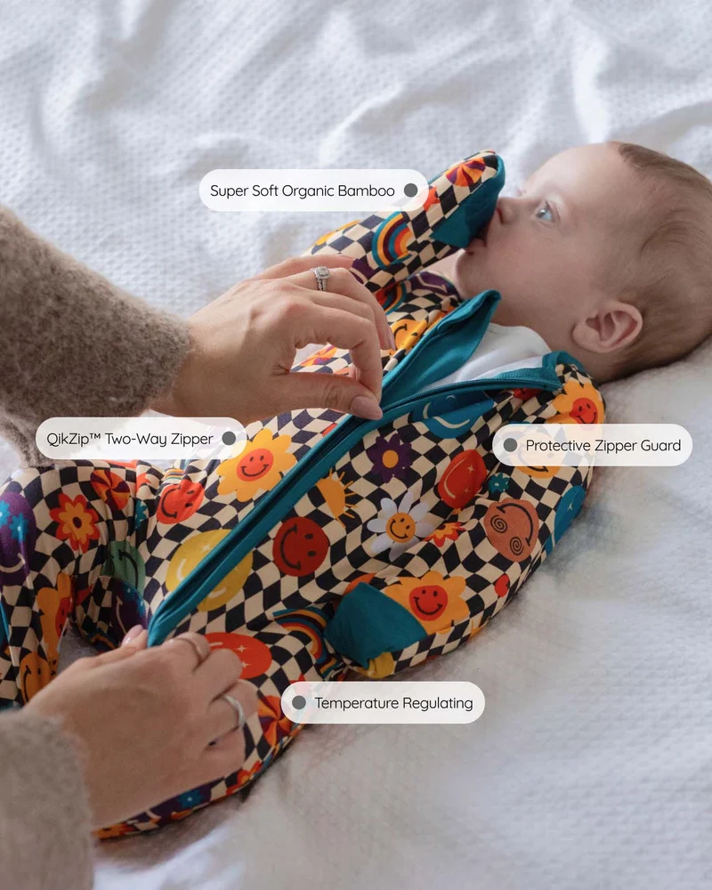 BABYGO® Groovy Zip Schlafanzug