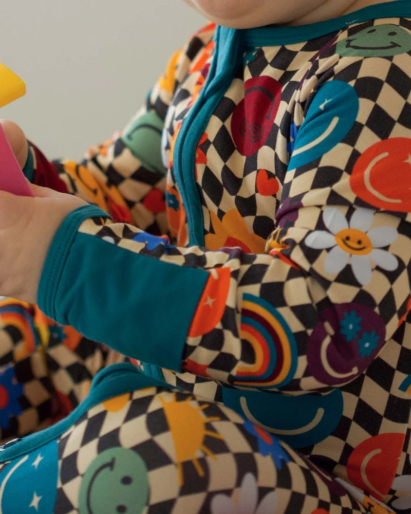 BABYGO® Groovy Zip Schlafanzug