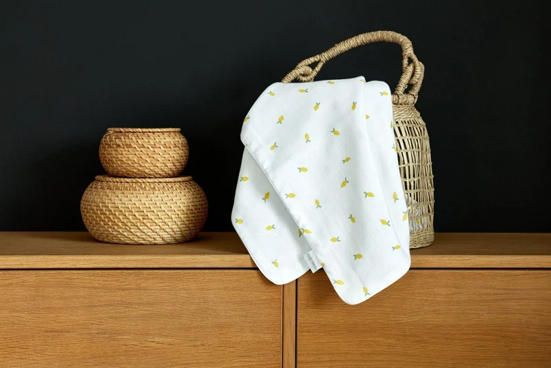 Babydecke Musselin Uni