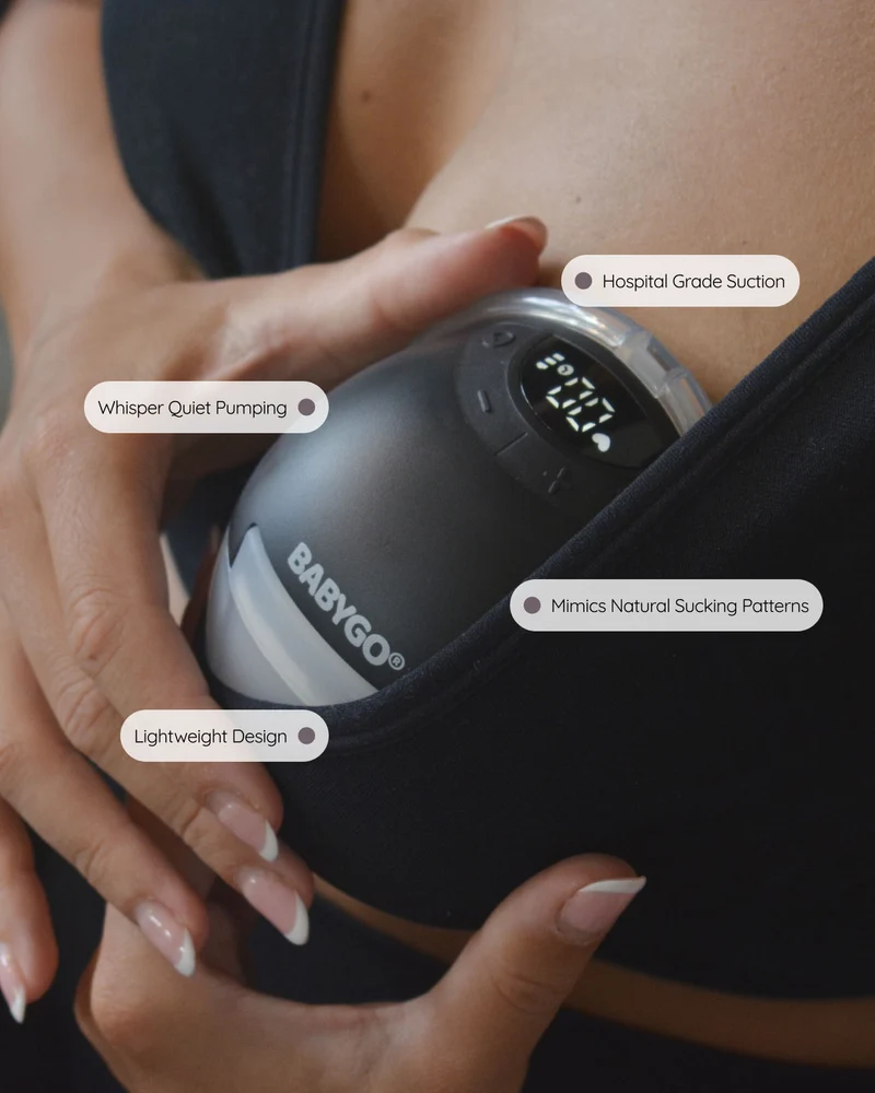 BABYGO® Air™ Elektrische Milchpumpe Doppel