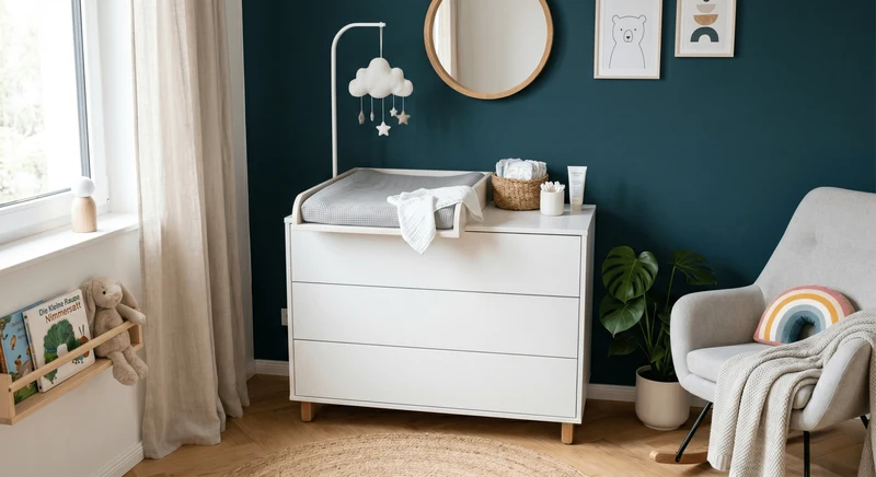 Wickelaufsatz Universal – durchgehender Boden – Wickelfläche 50 × 70 cm