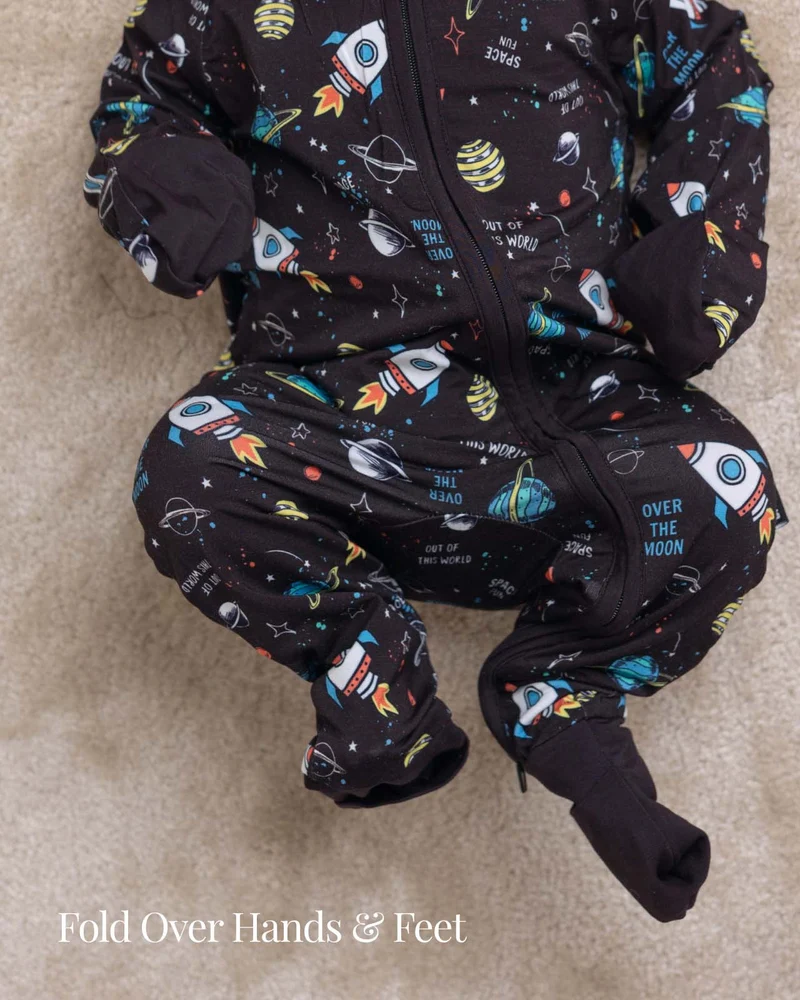BABYGO® Space Zip Schlafanzug
