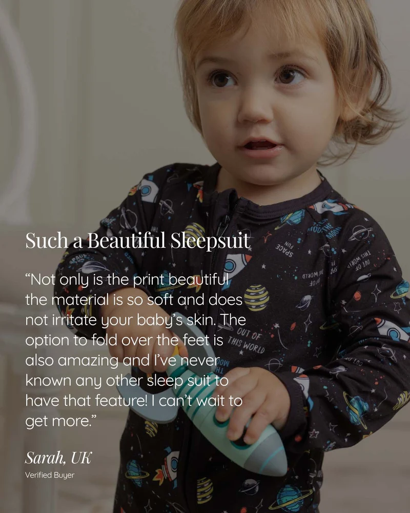 BABYGO® Space Zip Schlafanzug