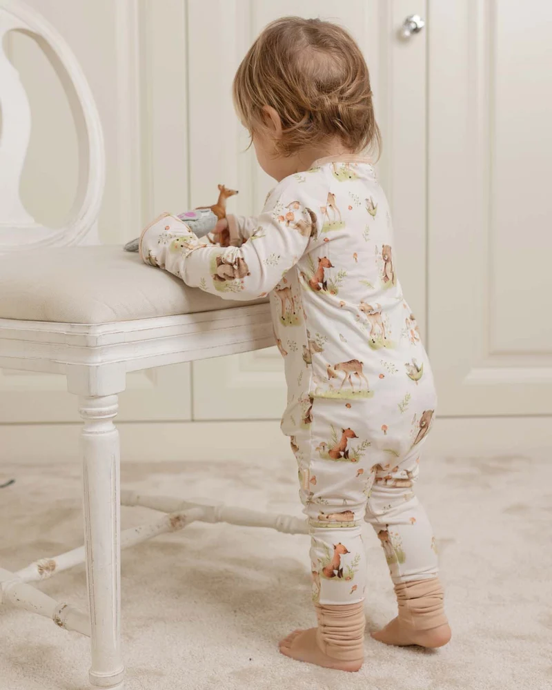 BABYGO® Woodland Zip Schlafanzug