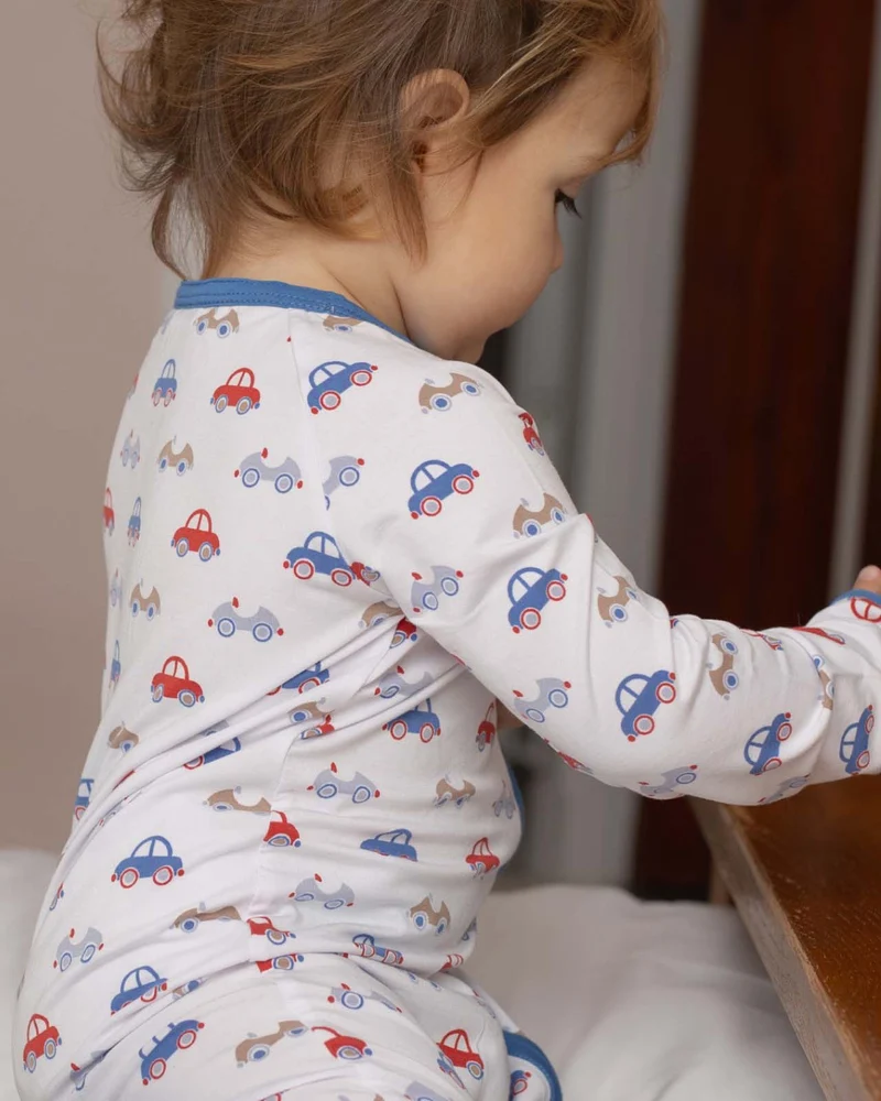 BABYGO® Auto-Schlafanzug mit Reißverschluss
