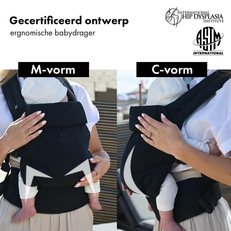 Amora Babytrage Schwarz