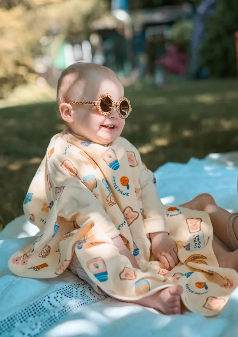 Frottee Ärmellätzchen 'Boo' Picnic Club