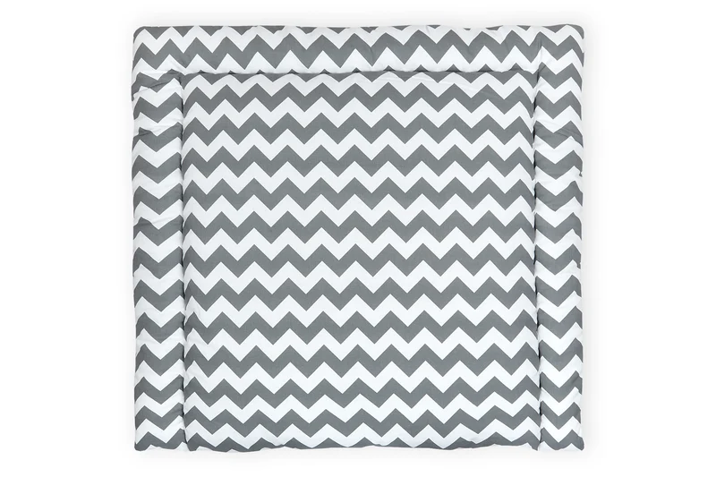 Wickelauflage Chevron grau