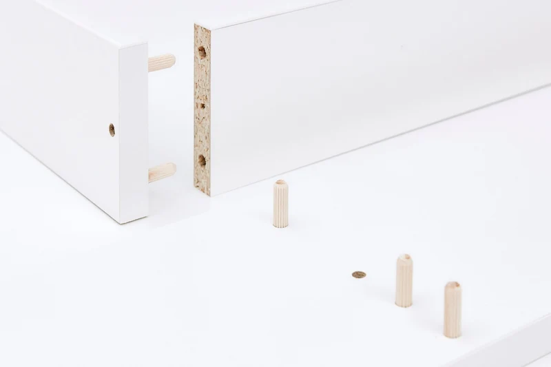 Wickelaufsatz für HEMNES-Kommode mit 8 Schubladen – gerade, mit Blende – Wickelfläche 78 × 78 cm