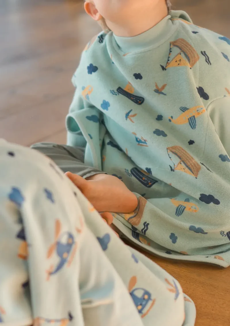 Frottee Ärmellätzchen 'Boo' Little Voyagers