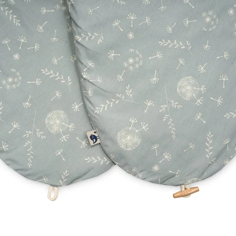 Stillkissenbezug mit Knopf, Organic Wildflower
