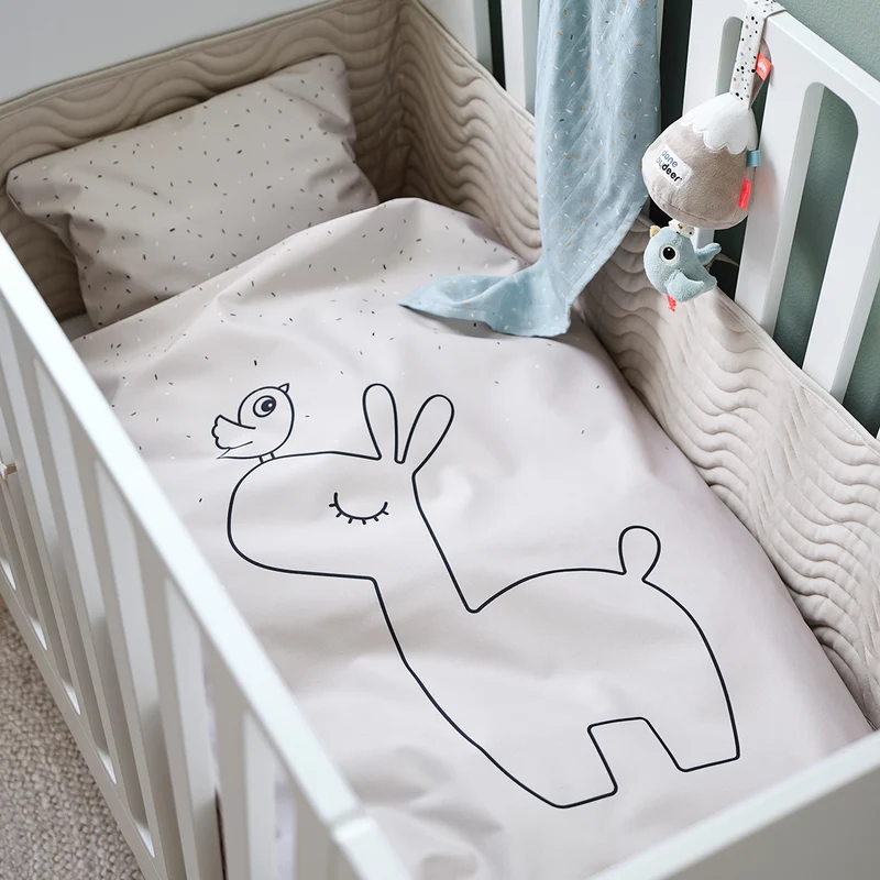 Sengesæt baby - Lalee - Sand