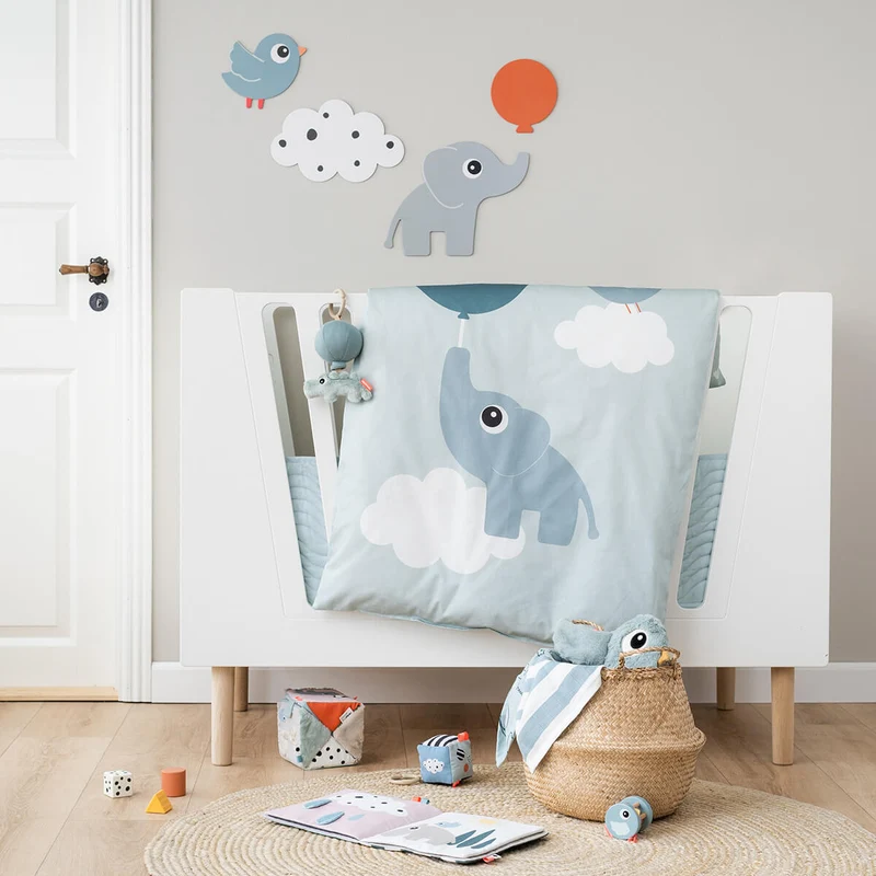 Sengesæt baby - Elphee - Blå