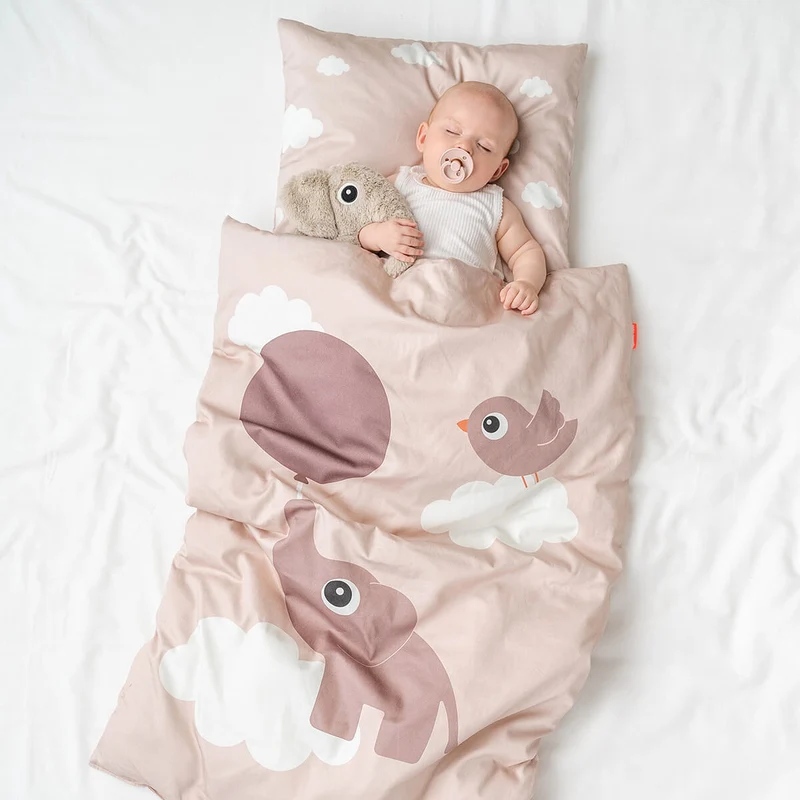 Sengesæt baby - Elphee - Pudder