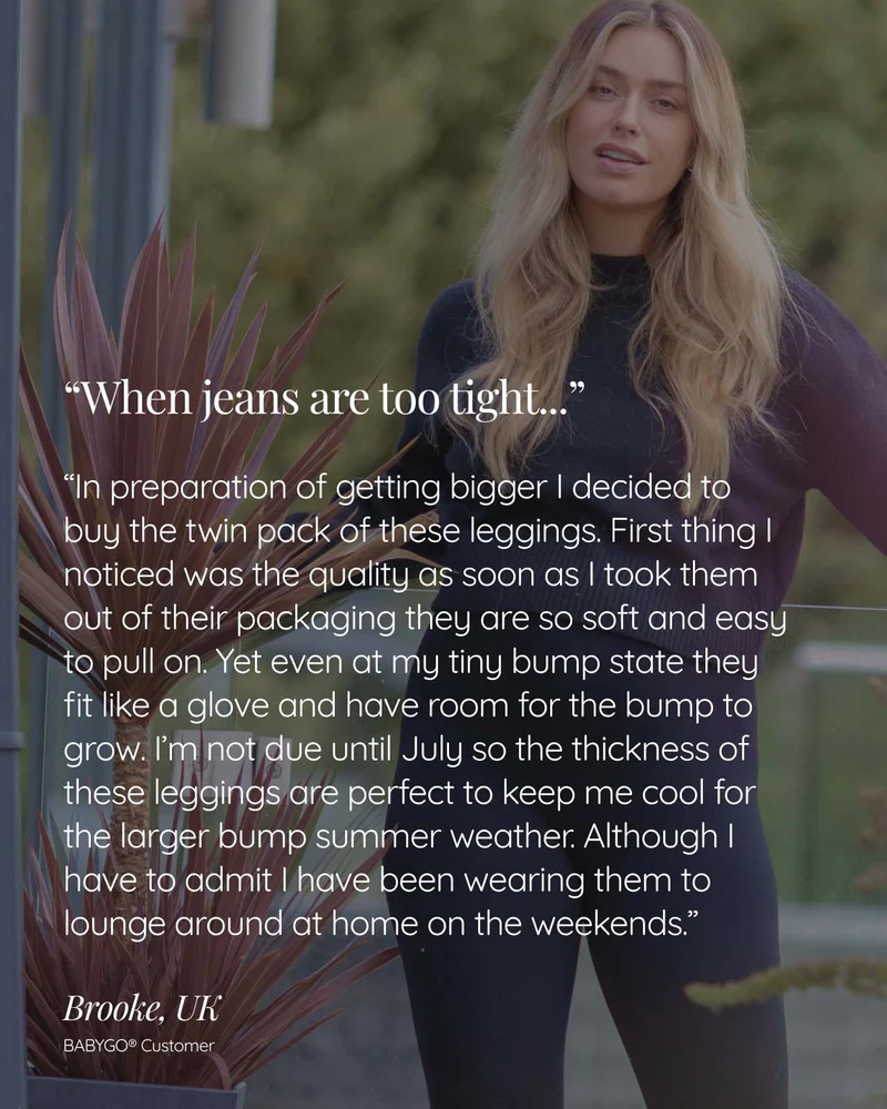 BABYGO® Activ+ Schwangerschafts-Leggings