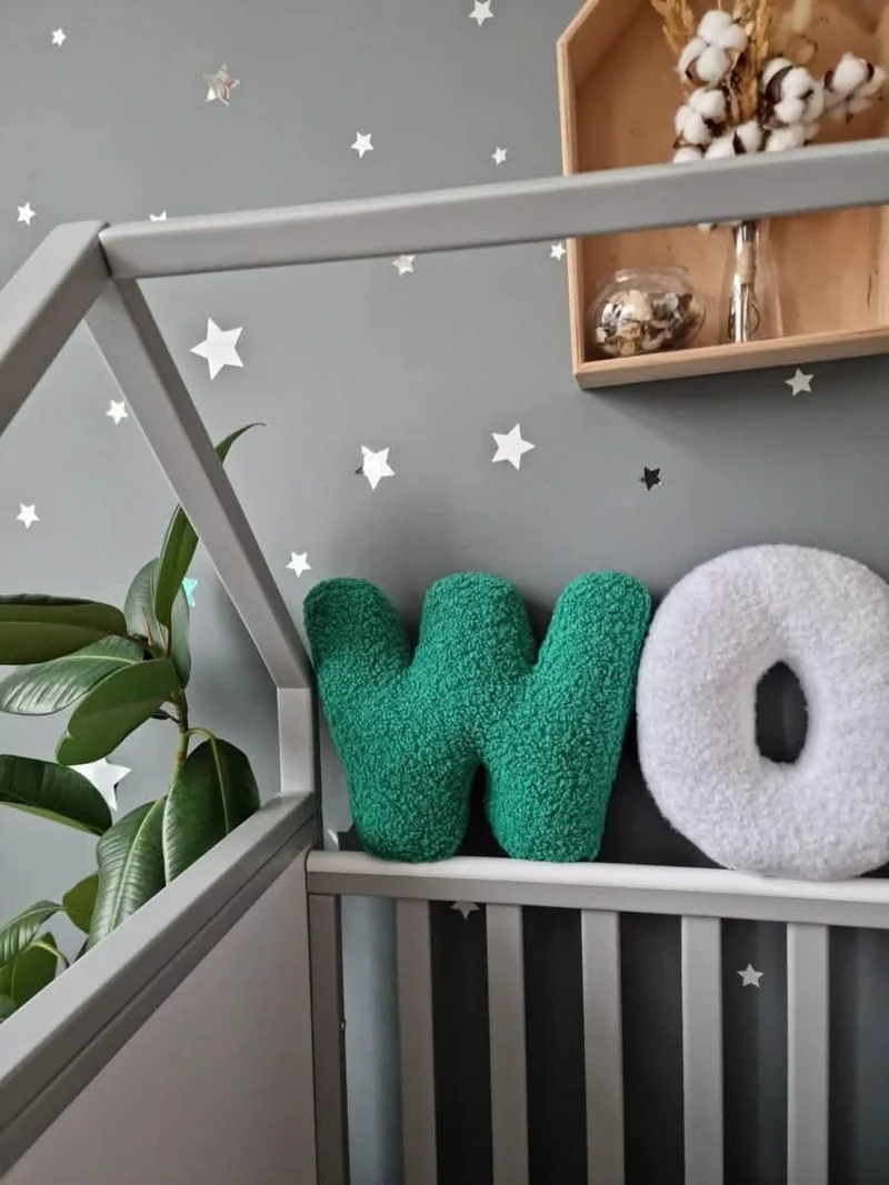 Alphabet Pillow Letter | Personalized Nursery Decor