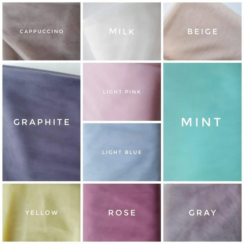Light Blush pink bed canopy curtains, baby baldachin