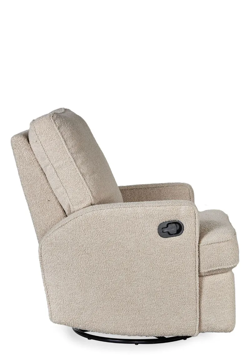 Relax-Sessel 'Swivel & Gliding Recliner' mit manueller Liege-Funktion Teddy Taupe