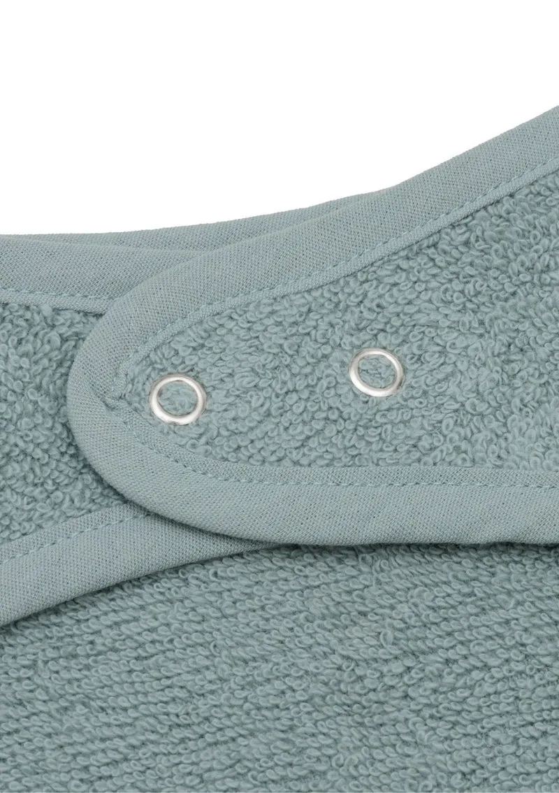 2er-Set Frottee Bandana Lätzchen Sea Green