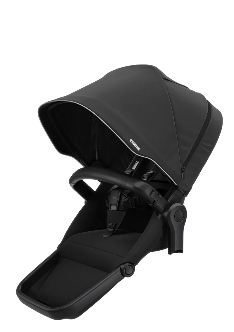 Geschwister-Sitz 'Sleek 2' Black