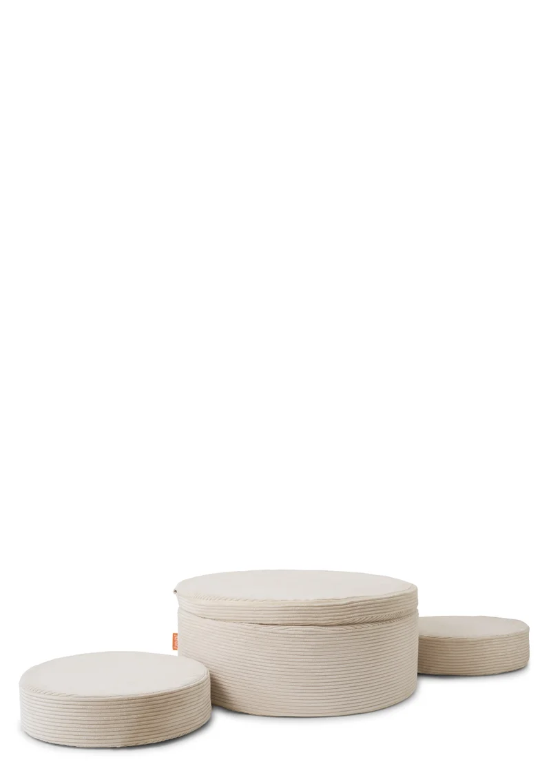 Spiel-Element 'Donut' Cord Creme Beige