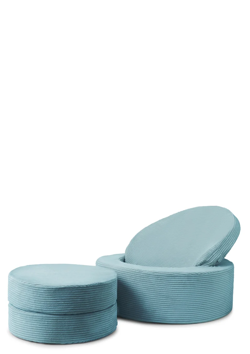 Spiel-Element 'Donut' Cord Lagune Blau