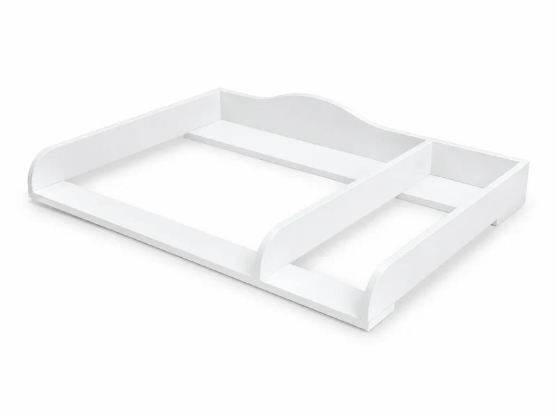 Wickelaufsatz für HEMNES-Kommode mit 3 Schubladen – XXL mit Trennfach – Wickelfläche 78 × 78 cm