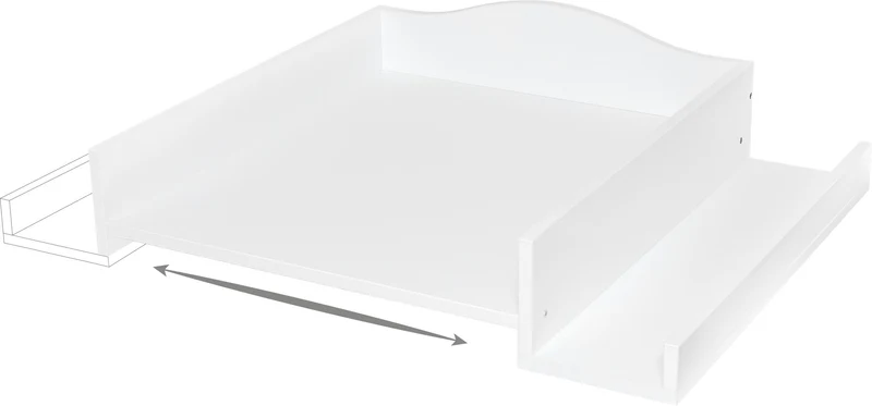 Wickelaufsatz für Waschmaschine und Trockner – Wickelfläche 60 × 70 cm