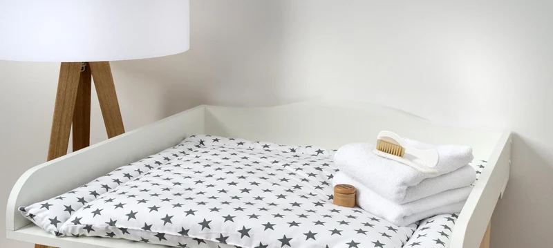 Wickelaufsatz für HEMNES-Kommode mit 3 Schubladen – Wickelfläche 78 × 78 cm