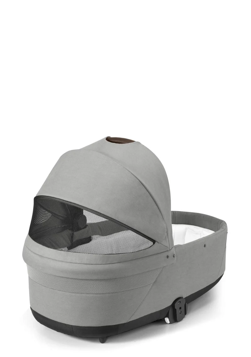 Babywanne 'Cot S Lux' Stone Grey