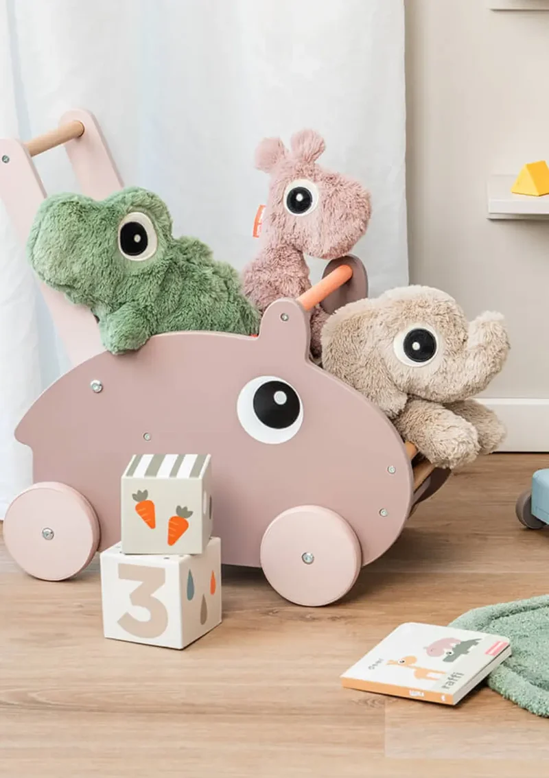Kuschelfreund 'Raffi' rosa