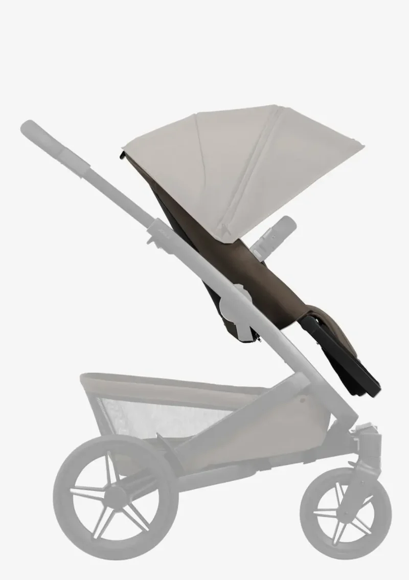 Geschwister-Sitz für Kinderwagen 'Geo3/5' Hazel Brown