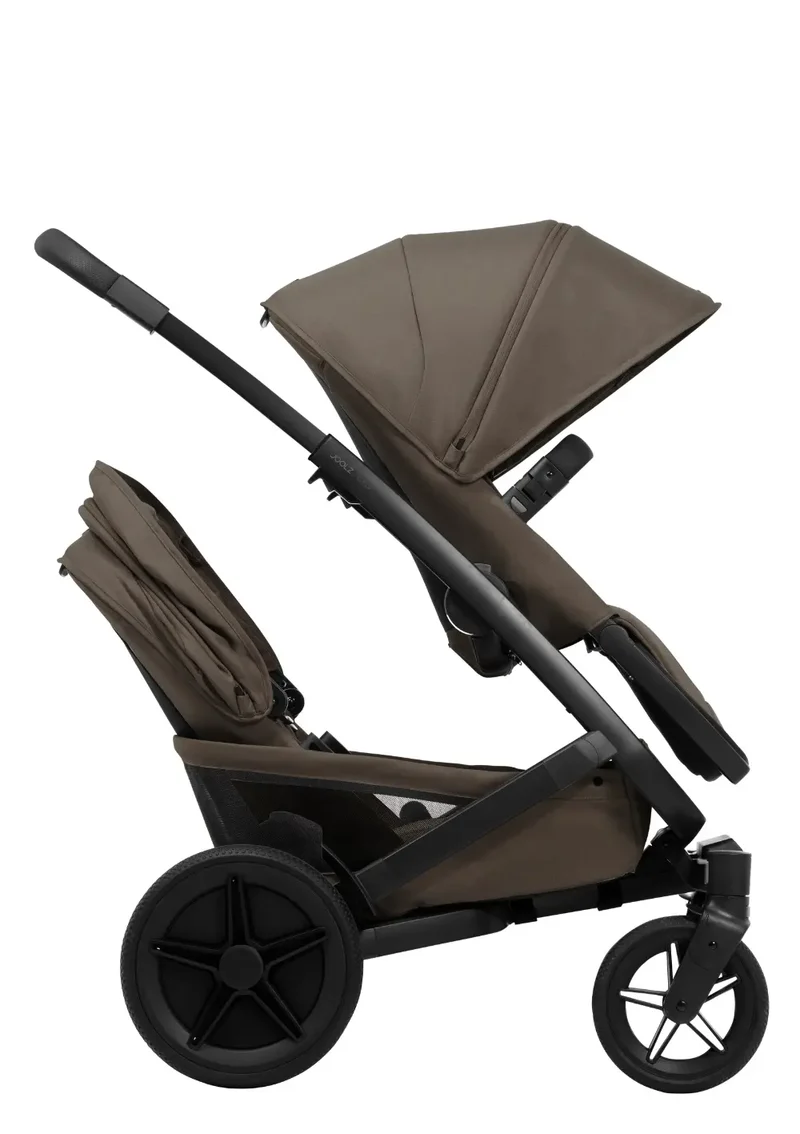 Geschwister-Sitz für Kinderwagen 'Geo3/5' Hazel Brown