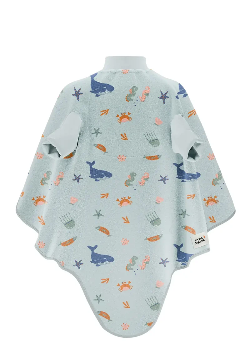 Frottee Ärmellätzchen 'Boo' Deep Sea