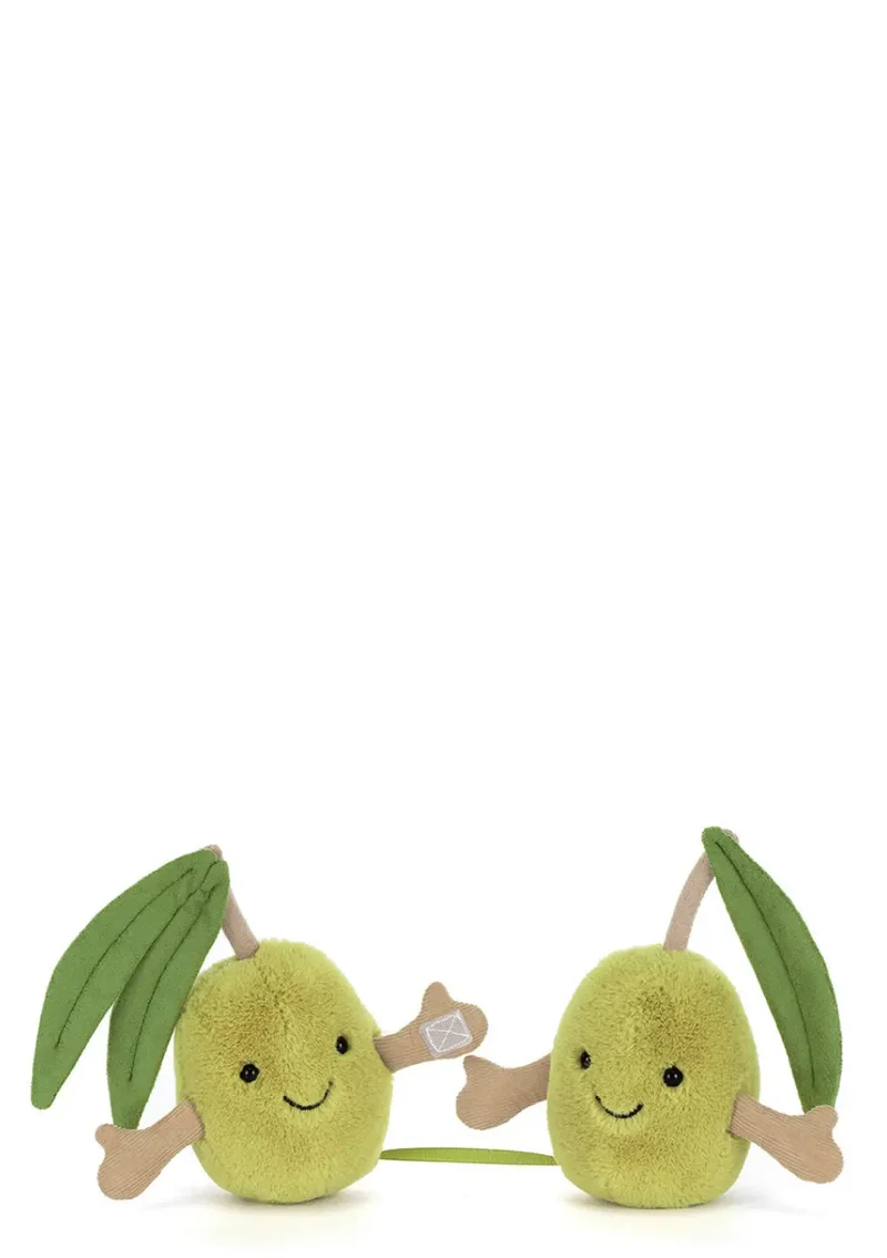 Oliven Kuscheltier 'Amuseables Pair of Olives'