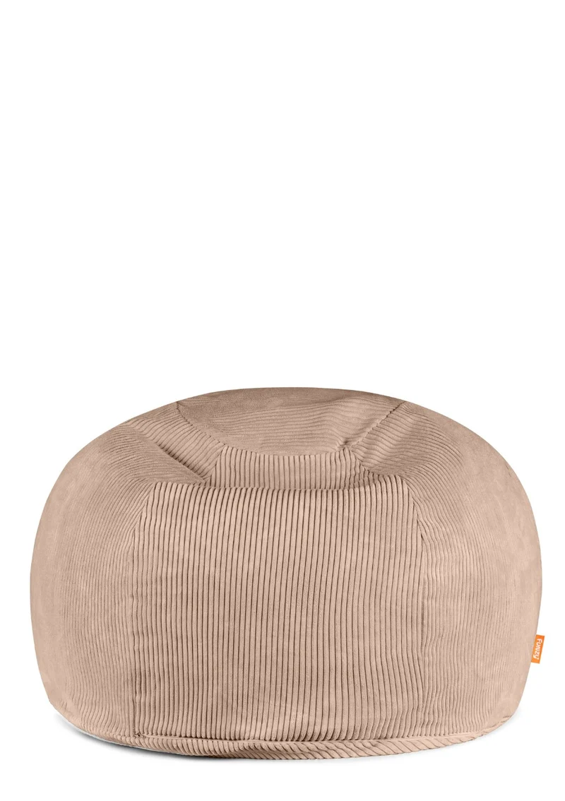 Family Sitzsack XXL Cord Karamell Beige