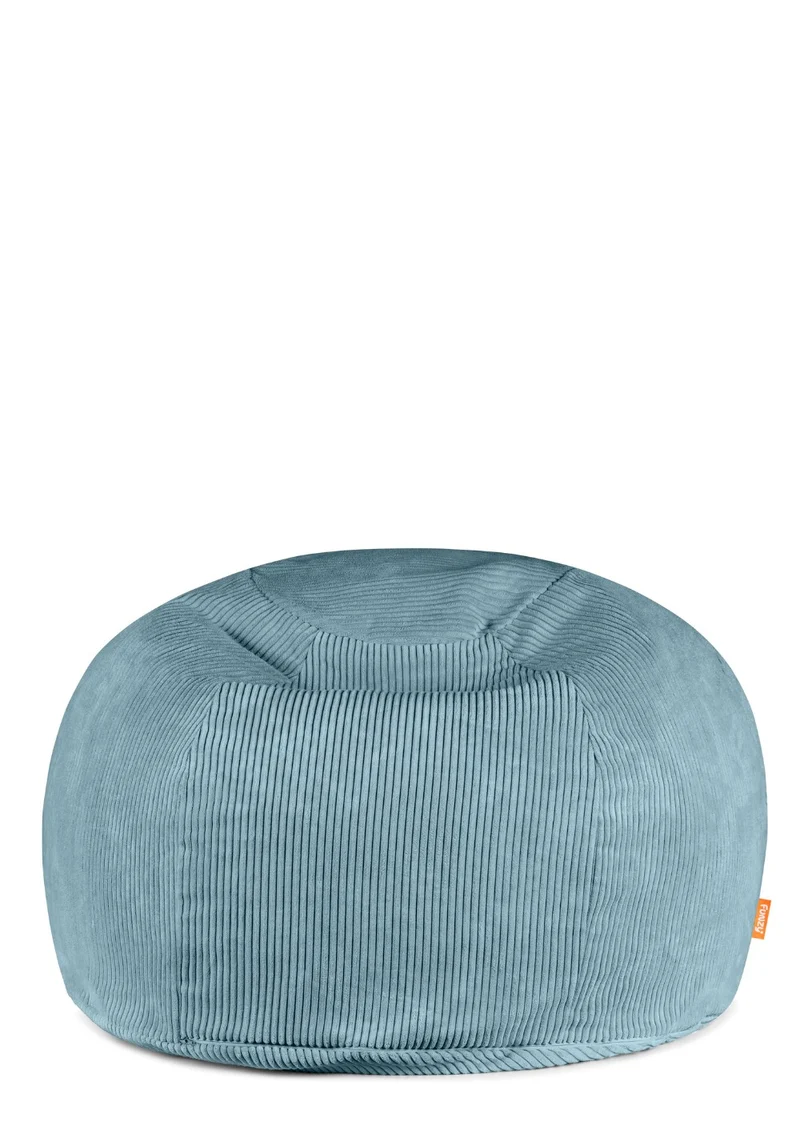 Family Sitzsack XXL Cord Lagune Blau