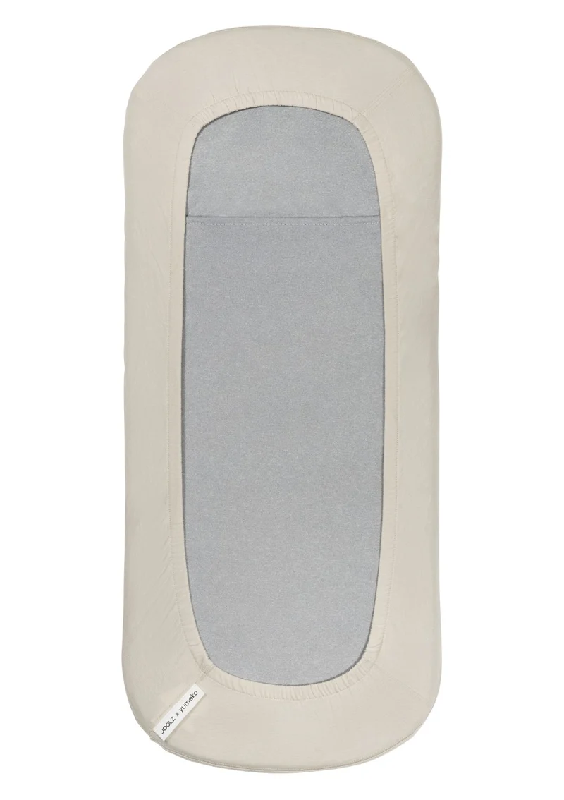 Spannbettlaken für Kinderwagenmatratze Milky Beige