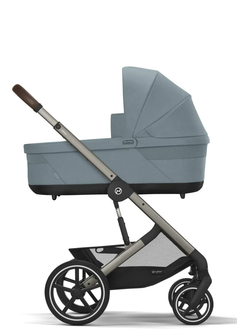 Babywanne 'Cot S Lux' Stormy Blue