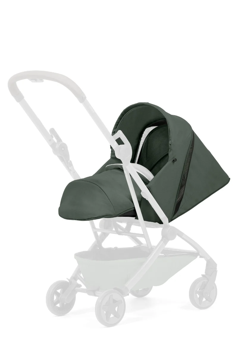 Neugeborenen-Aufsatz 'Nest to Seat' für 'Aer2' Forest Green