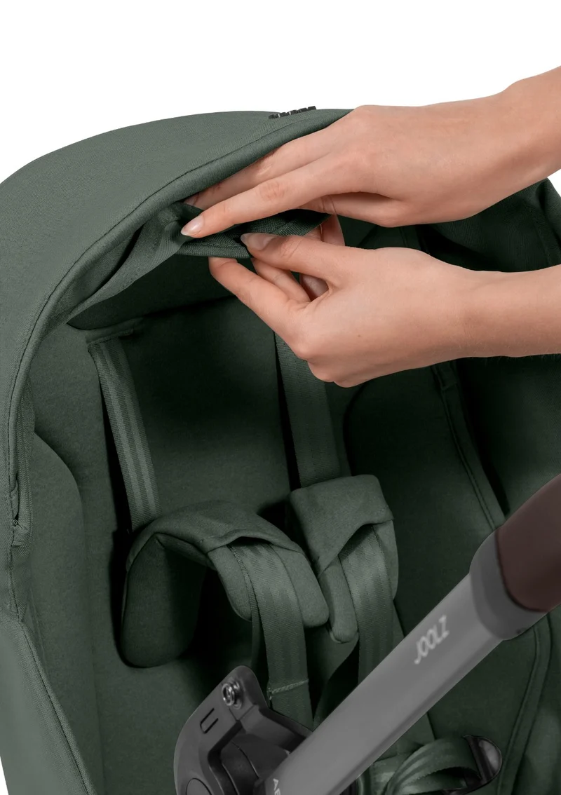 Neugeborenen-Aufsatz 'Nest to Seat' für 'Aer2' Forest Green
