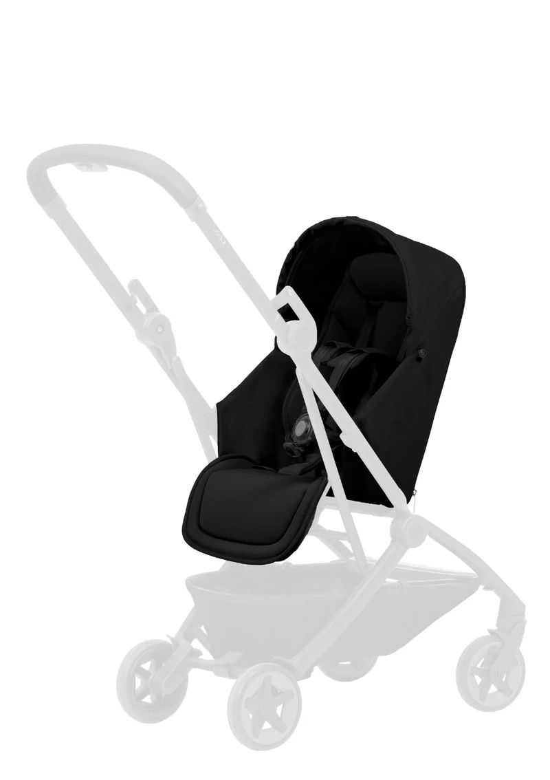 Neugeborenen-Aufsatz 'Nest to Seat' für 'Aer2' Space Black